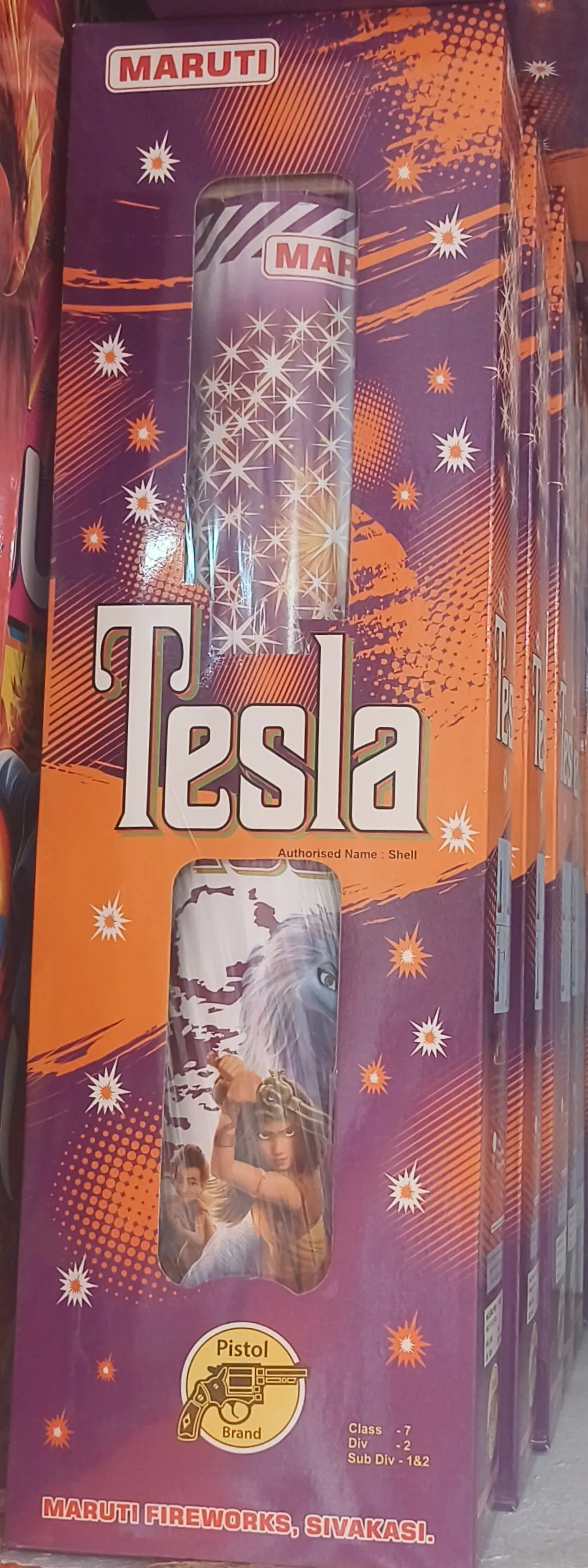 5 " SINGLE FANCY TESLA